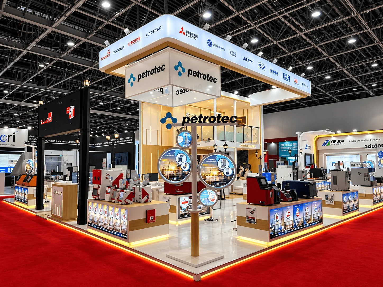 PETROTECH exhibition stand at ARABLAB 2026, Dubai