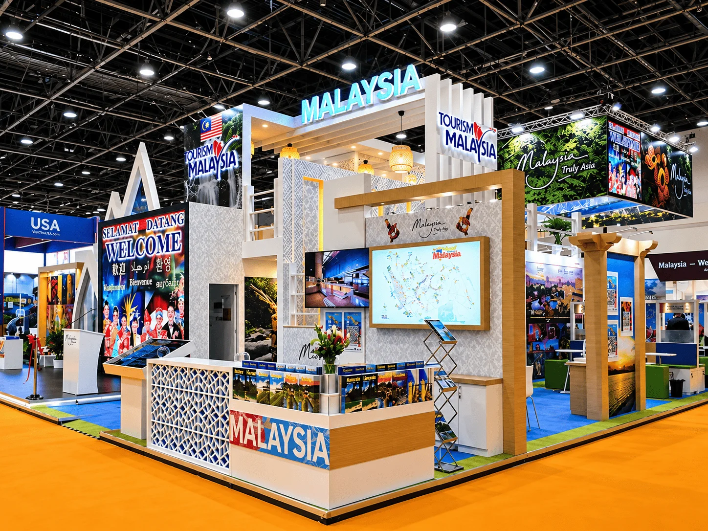 Malaysia Pavilion at Arabian Travel Market 2019 in Dubai